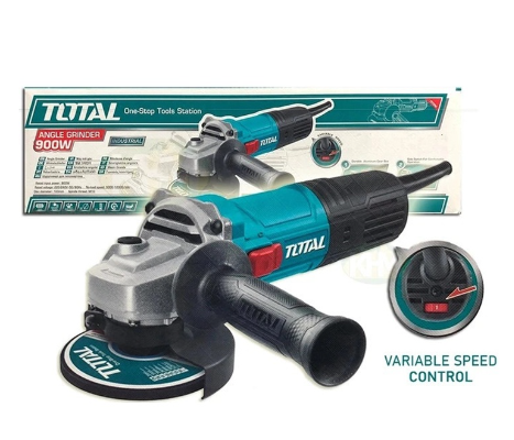 Máy mài TOTAL TG109100565 ( 100mm ) 900W công tắc trượt ( chỉnh tốc ) (Máy)