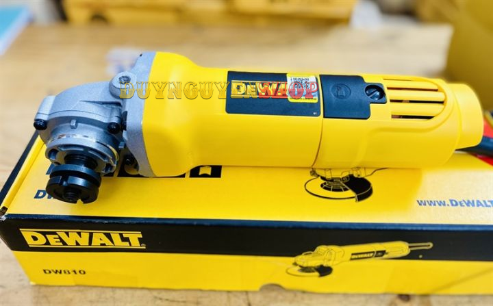 Máy mài DEWALT DW810B-B1 ( 100mm ) 710W công tắc đuôi